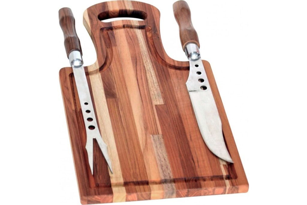 Tábua Trio Garfo e Faca Grelha